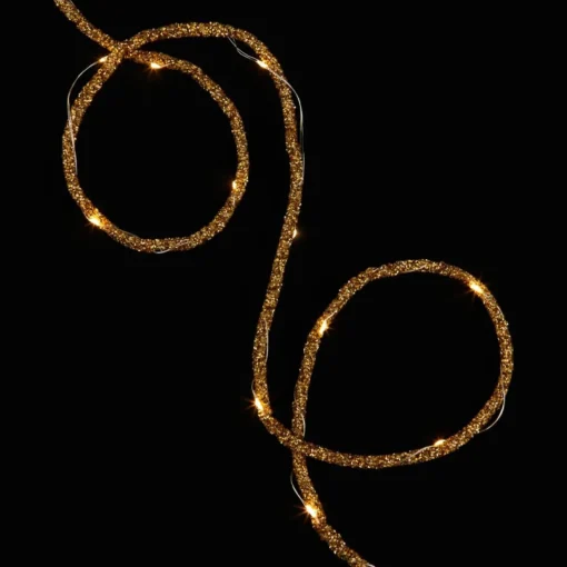 Alison At Home Set Of Three 6.5' Glitter Rope Lights