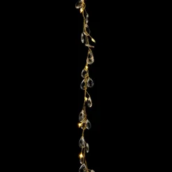 As Is August & Leo Handmade Crystal Beaded Multifunction Led Garland 2-Pack