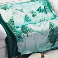 As Is August & Leo Oversized Faux Fur Angelic Winter Throw