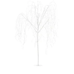 As Is Winter Lane 7' Color Changing Willow Tree