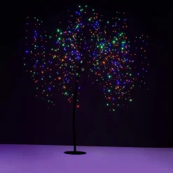 As Is Winter Lane 7' Color Changing Willow Tree