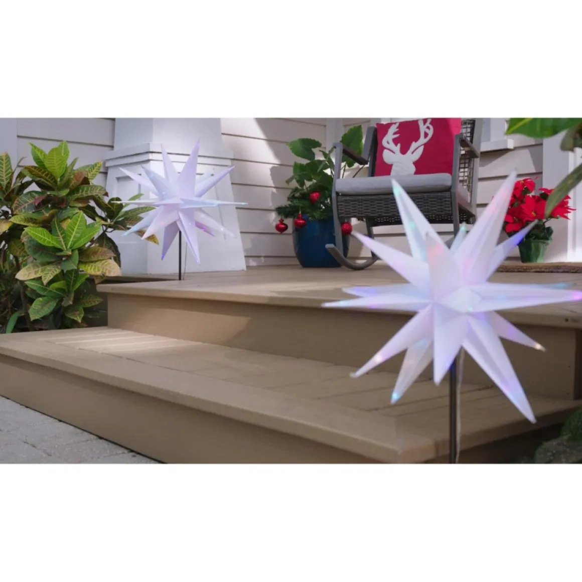 As Is Winter Lane Multifunction 22" Twinkler With Remote