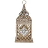 August & Leo 9.75" Jeweled Ornate Lantern With Candle