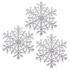 August & Leo Mini Jeweled Snowflakes Set Of 3