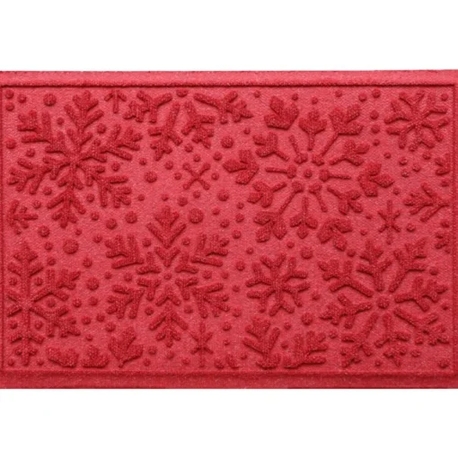 Bungalow Flooring Aqua Shield Snowflake 20"X30" Door Mat