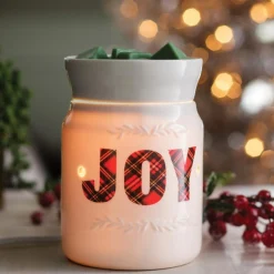 Candle Warmers Joy Wax Warmer With 2-Pack 2.5 Oz. Wax Melts