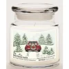 Courtside Market Candle W/ Essential Oils + Lid-Tree Farm Tradition Ii