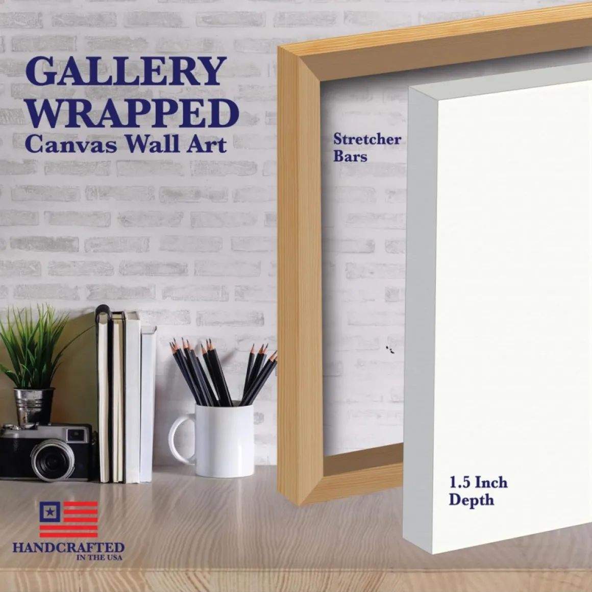 Courtside Market Canvas Wall Art - Peace Happy Hanukkah, 16" X 20"