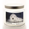 Courtside Market Christmas Night Candle Glass Jar With Silver Lid