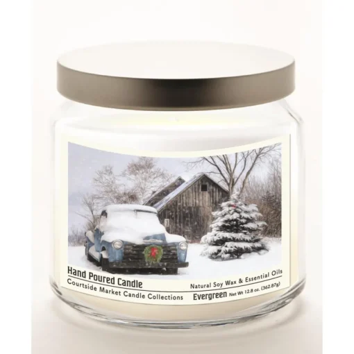 Courtside Market Christmas On The Farm Infused Wax Candle