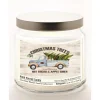 Courtside Market Christmas Trees Infused Wax Candle With Lid