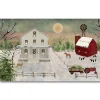 Courtside Market Christmas At The Shore 12X18 Wood Art