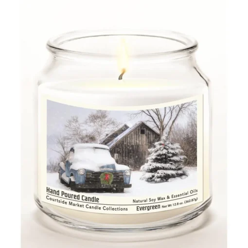 Courtside Market Christmas On The Farm Infused Wax Candle