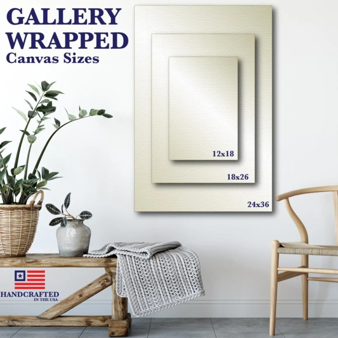 Courtside Market Cow Christmas Farm Canvas Wall Art