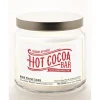 Courtside Market Hot Cocoa Bar Wax Candle In Glass Jar With Silver Lid