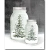 Courtside Market Mason Snow Globes Canvas Wall Art