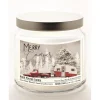 Courtside Market Merry Camper Infused Soy Candle In Glass Jar With Lid