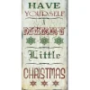 Courtside Market Merry Little Christmas Canvas Wall Art
