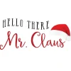 Courtside Market Mrs. Clause 20"X30" Decal Wall Art