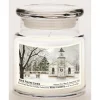 Courtside Market Soy Candle W/ Essential Oils + Lid - Christmas Chapel