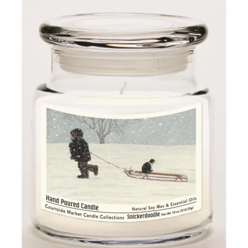 Courtside Market Soy Candle W/ Essential Oils + Glass Lid - All Aboard