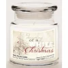 Courtside Market Soy Candle W/ Essential Oils + Lid - White Christmas
