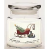 Courtside Market Soy Candle W/ Essential Oils + Lid - Santa's Sleigh