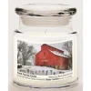 Courtside Market Soy Candle W/ Essential Oils + Lid - Snow At The Farm
