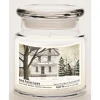 Courtside Market Soy Candle With Essential Oils + Lid- White Christmas
