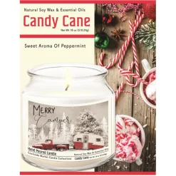 Courtside Market Soy Candle With Essential Oils + Lid - Merry Camper