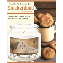 Courtside Market Soy Candle W/ Essential Oil + Lid- White Barn Holiday