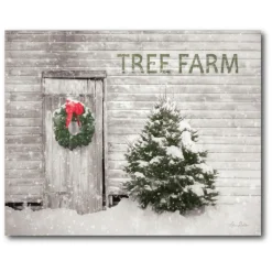 Courtside Market Tree Farm 30X40 Canvas Wall Art