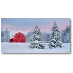 Courtside Market Tree Farm Canvas Wall Art