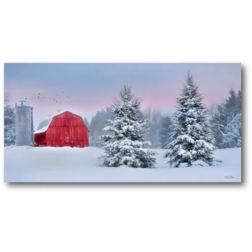Courtside Market Tree Farm Canvas Wall Art