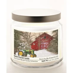 Courtside Market Winter At The Barn Infused Soy Candle With Lid