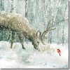 Courtside Market Winter Forest Friends Canvas Wall Art