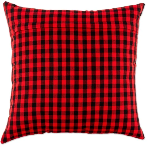 Design Imports Gingham Buffalo Check Pillow Covers Set Of 4