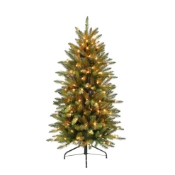 4.5' Franklin Fir Pencil Artificial Christmas Tree - 150 Clear Lights