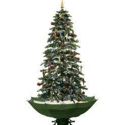 Fraser Hill Farm Let It Snow 55" Musical Tree W Base/Snow Function