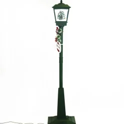 Fraser Hill Farm Let It Snow 71" Street Lamp W/ Tree & Signs Decor