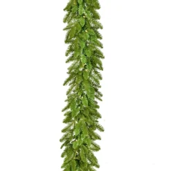 9 Ft. Grandland Garland With Warm White Led Lights