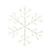 Gerson 24"Dia. Firecracker Led Hanging Snowflake W/Outdoor Battery Box