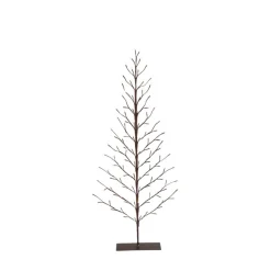 Gerson 5-Ft Electric 2D Tree W/White Led Lights & Outdoor Adapter