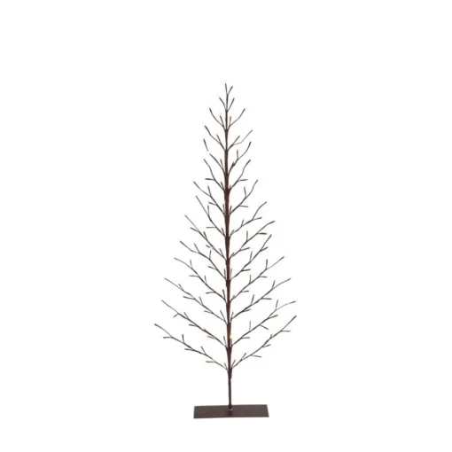 Gerson 5-Ft Electric 2D Tree W/White Led Lights & Outdoor Adapter
