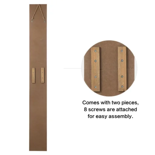 Glitzhome 60" H Wooden Nativity Peace Porch Sign