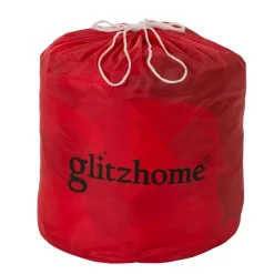 Glitzhome 8' Lighted Inflatable Reindeer Decor