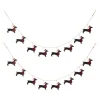 Glitzhome 6' Metal Christmas Dog Garland 2-Pack
