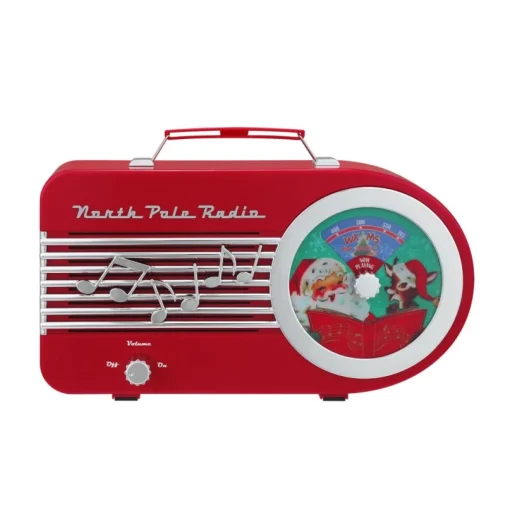 Mr. Christmas 10.5" North Pole Radio