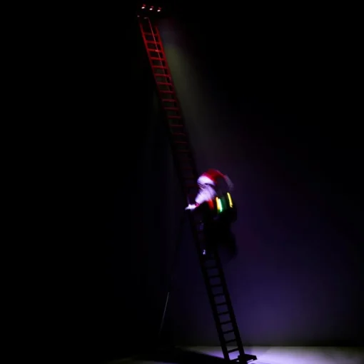 Mr. Christmas 10' Outdoor Led Climbing Santa