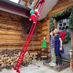 Mr. Christmas 10' Outdoor Led Climbing Santa